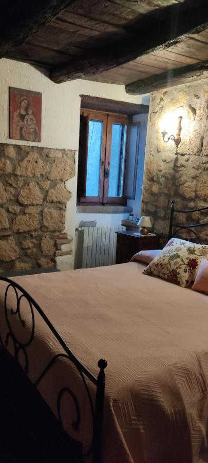 La Chascona Di Farnese Casa Di Tufo Nel Borgo Exterior foto