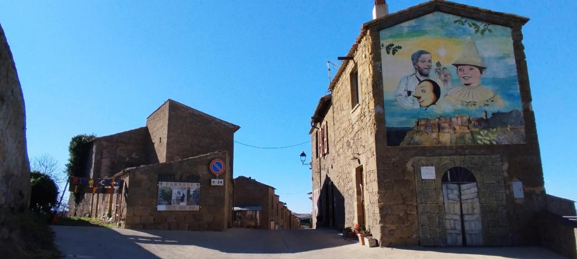 La Chascona Di Farnese Casa Di Tufo Nel Borgo Exterior foto