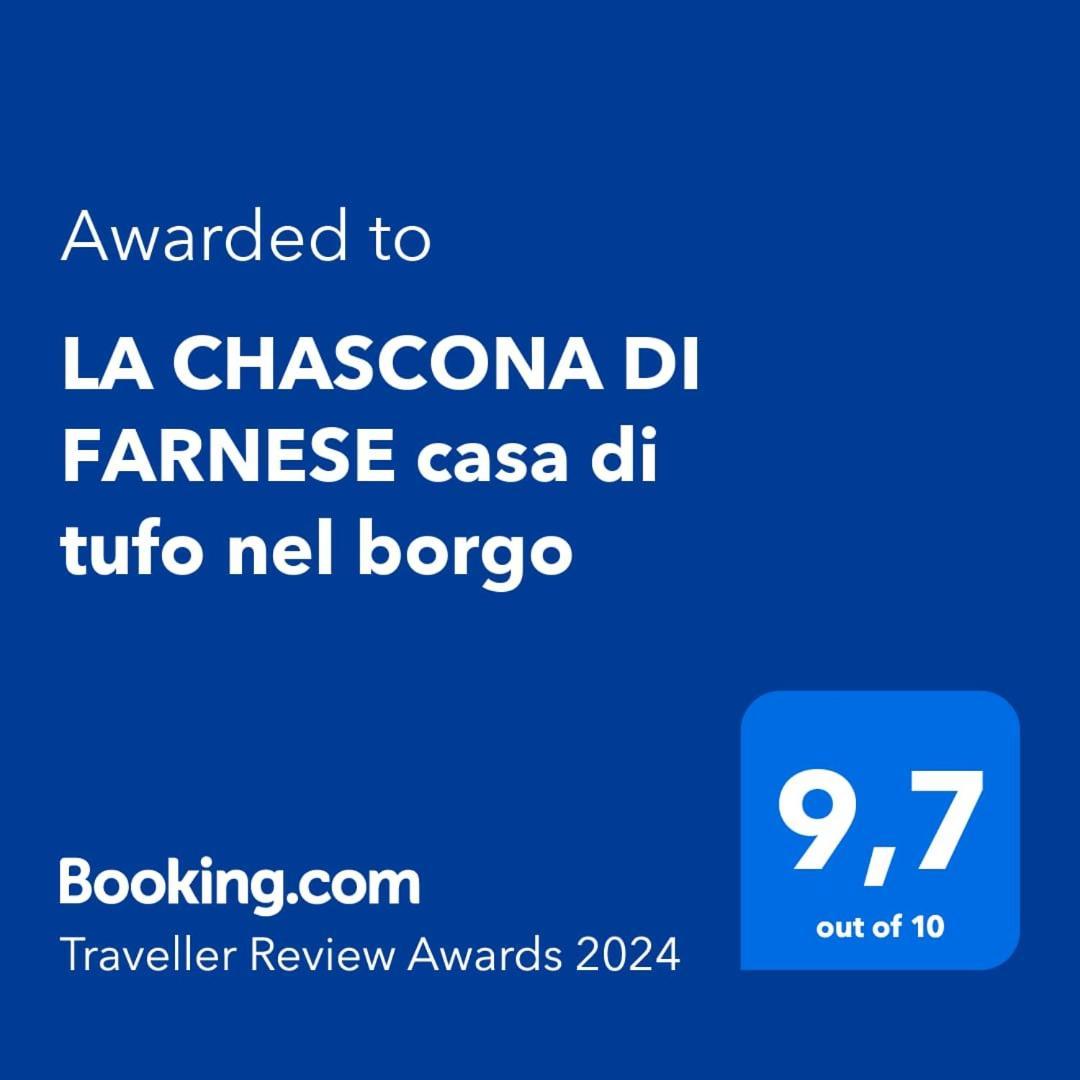 La Chascona Di Farnese Casa Di Tufo Nel Borgo Exterior foto
